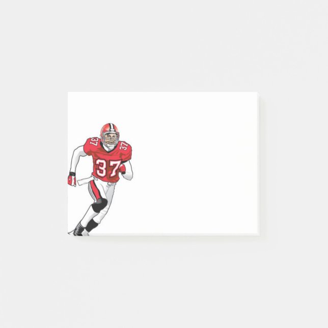 Fußball Post-it-Notes Post-it Klebezettel (Vorderseite)