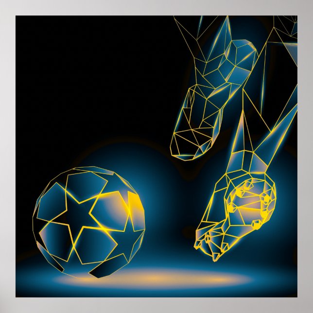 Fußball Poster (Vorne)