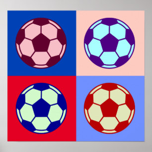 Fußball Poster