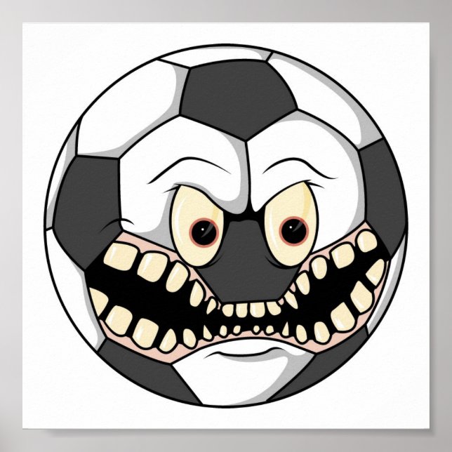 Fußball-Poster-Bild bis 11x11 Poster (Vorne)