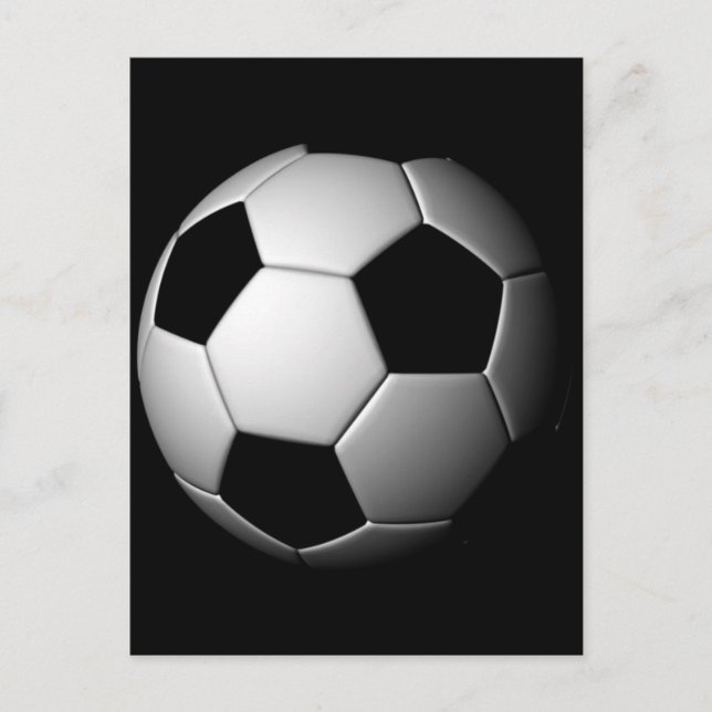 Fußball Postkarte (Vorderseite)