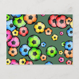 Fußball Postkarte