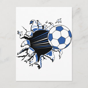 Fußball Postkarte
