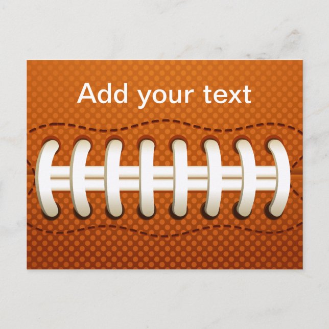 Fußball Postkarte (Vorderseite)