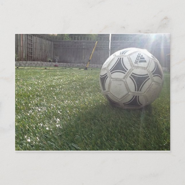Fußball-Postkarte Postkarte (Vorderseite)