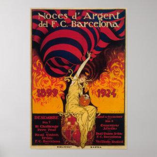 Fußball-Promo-Poster Poster