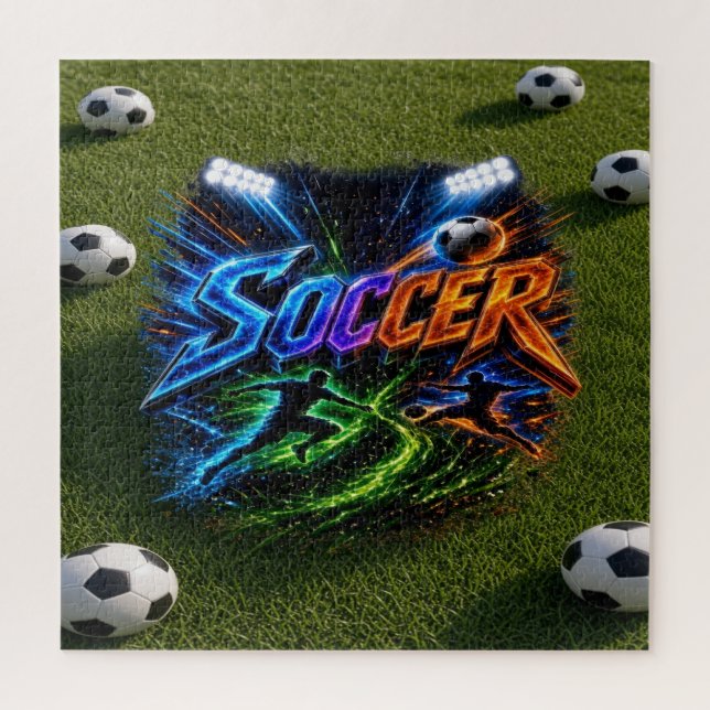 Fußball Puzzle (Vertikal)