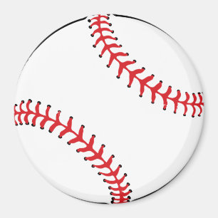 Fußball Red & White Magnet