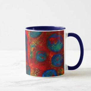 "Fußball-" Regenbogen TASSE Kunst