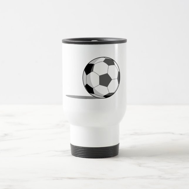 Fußball Reisebecher (Mittel)