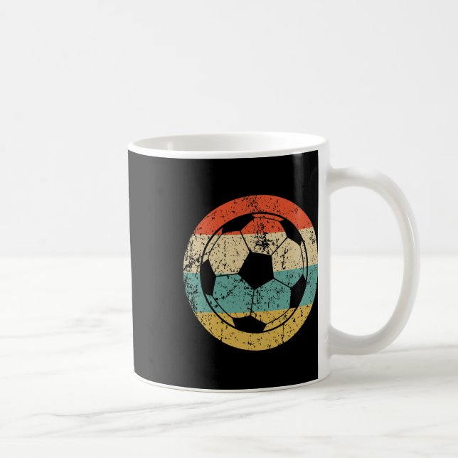 Fußball Retro Fußball Byll  Kaffeetasse (Rechts)