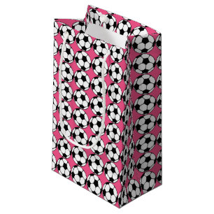 Fußball rosa Mädchen-Geburtstagsfeier Kleine Geschenktüte