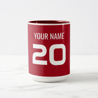 Fußball Rote Hose Zweifarbige Tasse