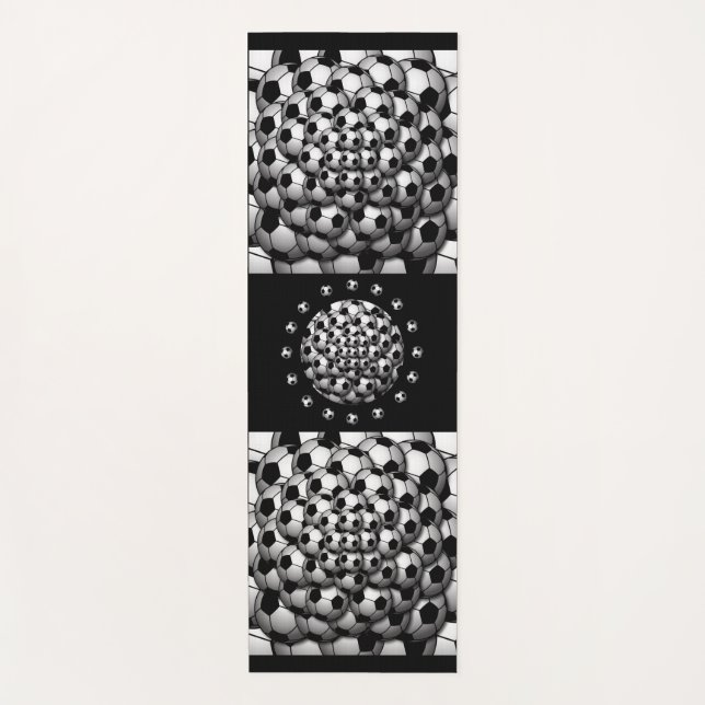 Fußball-Saison Yoga Mat Yogamatte (Vorderseite)