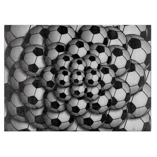 Fußball-Saisonvorstand Schneidebrett (Vorderseite)