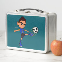Fußball-Sammelobjekt Metall-Lunchbox, Wir sind Jun