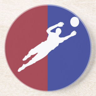 Fußball Sandstein Untersetzer