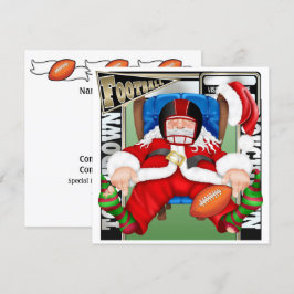 Fußball Santa Einladung