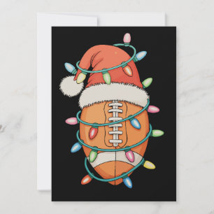 Fußball Santa Hut Weihnachten Xmas Sport Feiertag