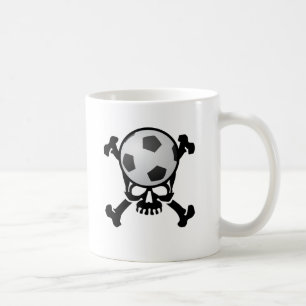 Fußball-Schädel Tasse