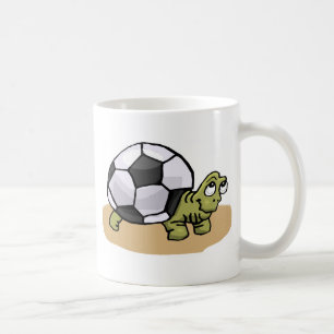 Fußball-Schildkröte Tasse