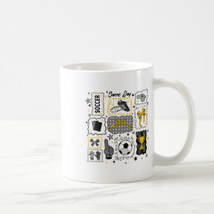 Fußball-Schleife Spieltag Kokette Schleife Fußball Kaffeetasse