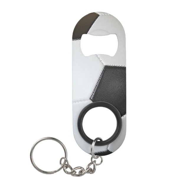 Fußball Schlüsselanhängerflaschenöffner (Vorderseite)