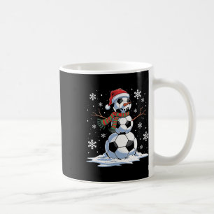Fußball Schneemann Fußballspieler Weihnachtsmann H Kaffeetasse