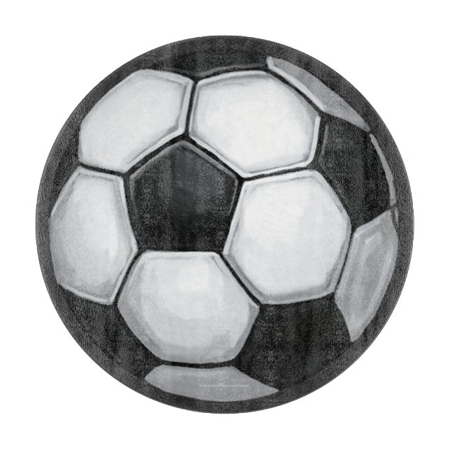 Fußball Schneidebrett (Vorderseite)