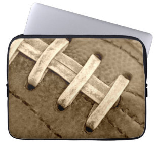 Fußball Schnürsenkel Laptop-Fall Laptopschutzhülle