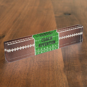 Fußball Schnürsenkel Textur Hintergrund 3 Namensplakette
