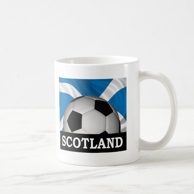 Fußball Schottland Kaffeetasse (Rechts)