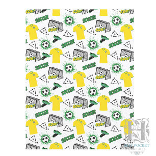 Fußball Scrapbook Papier