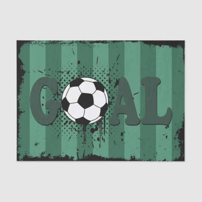 Fußball Seidenpapier (Vorderseite)