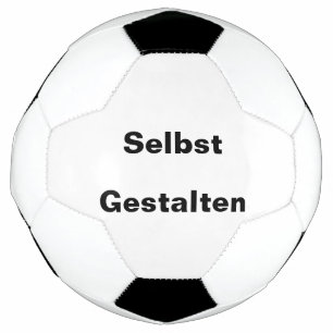 Fußball Selbst Online Gestalten - Vorlage