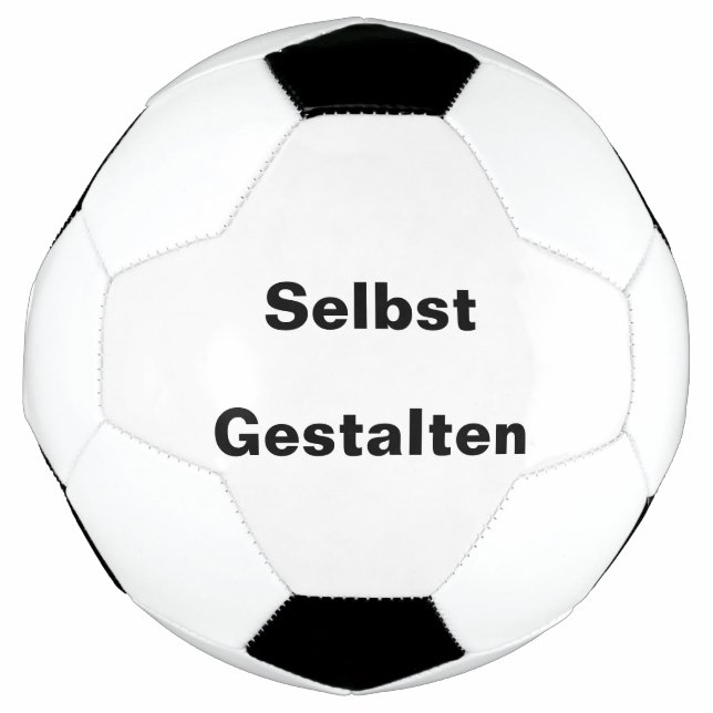 Fußball Selbst Online Gestalten - Vorlage (Vorderseite)