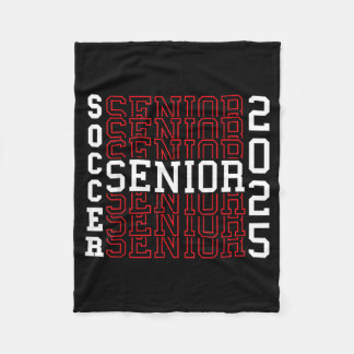 Fußball Senior Night Fußball Senior 2025 Abschluss Fleecedecke