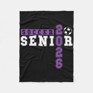 Fußball Senior Night Fußball Senior 2026 Abschluss Fleecedecke