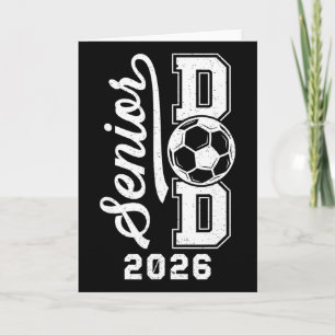 Fußball Senior Vater eines Senior Fußballspielers Karte