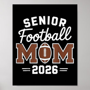 Fußball Seniorin Mama Stolz Abschlussjahr Mama Cl  Poster