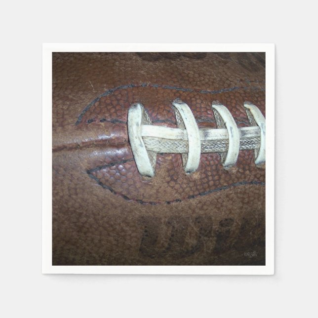 Fußball Serviette (Vorderseite)
