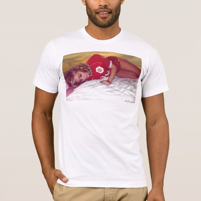 Fußball-Shirt Mädchen T-Shirt (Vorderseite)