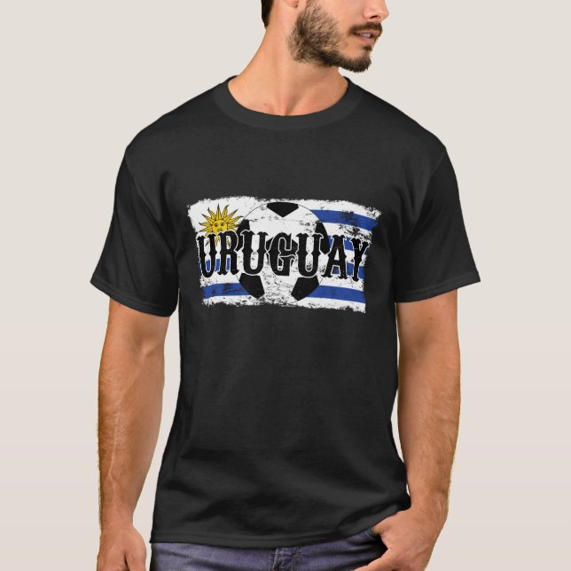 Fußball-Shirt - Uruguay T-Shirt (Vorderseite)