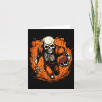 Fußball Skeleton Football Spieler Halloween Spooky