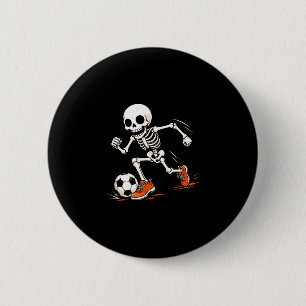 Fußball-Skelett-Halloween-Kostüm Jungen Kinder  Button