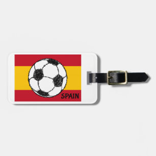 Fußball-Sketch, Spanien Gepäckanhänger