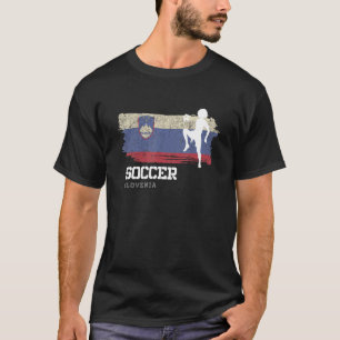 Fußball Slowenien Flaggenfußball Frauen Fußball-Gi T-Shirt