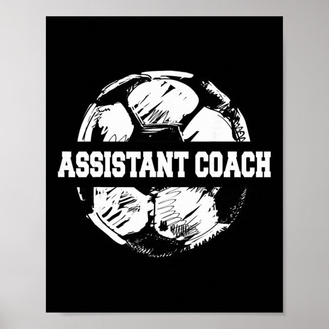 Fußball Sofort Coach Fußball Ll Split Lustiger Fuß Poster (Vorne)
