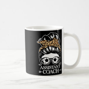 Fußball Sofort-Coach Unordentlicher Dutt Haare Lus Kaffeetasse