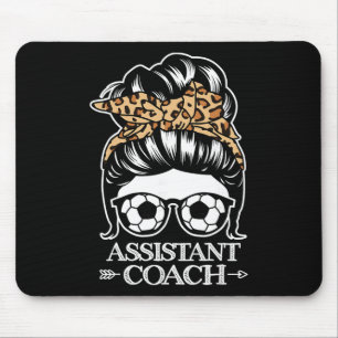 Fußball Sofort-Coach Unordentlicher Dutt Haare Lus Mousepad